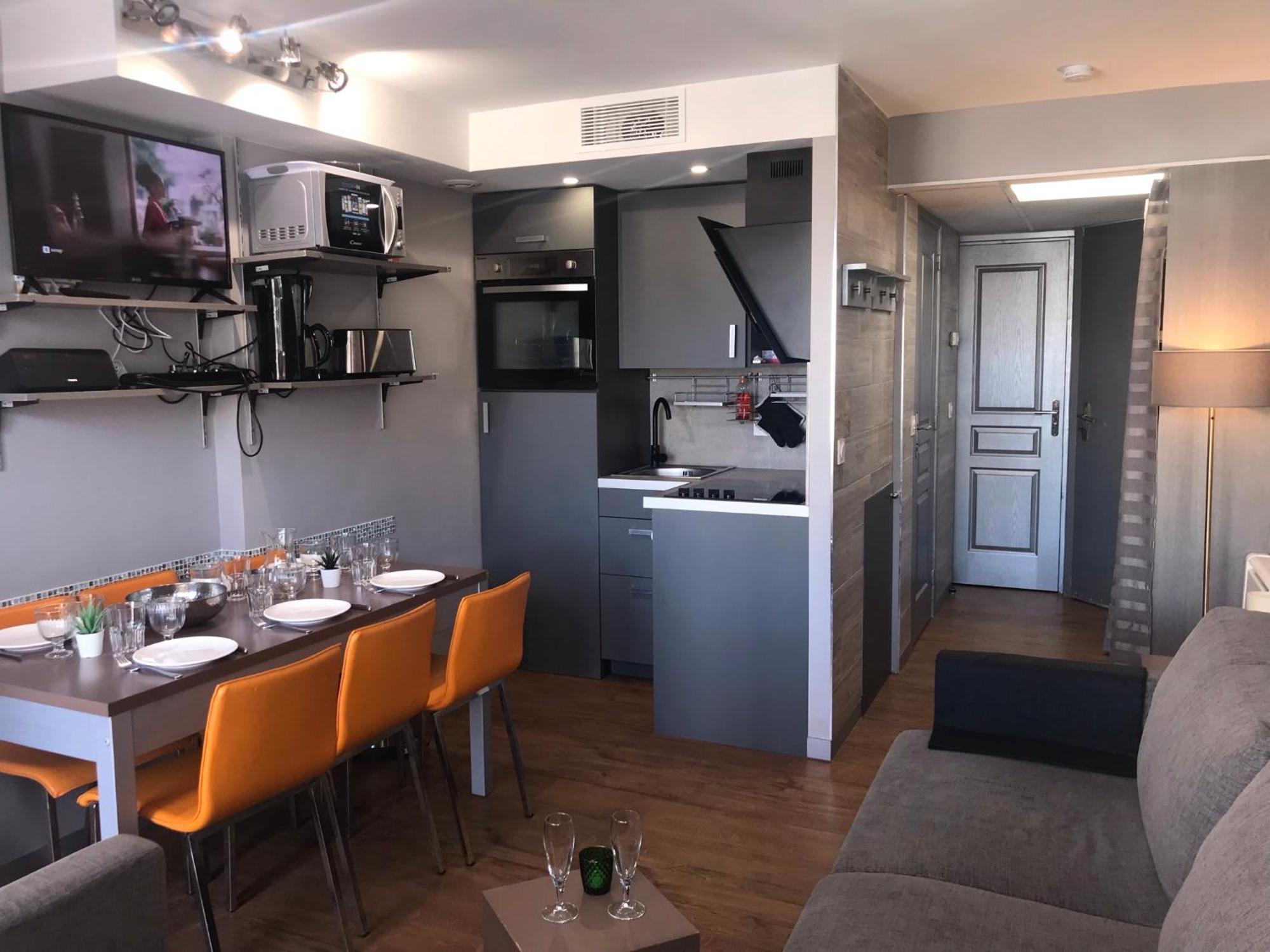 קאן Sophies Homes Felibriges Beach & Palais Des Festivals חדר תמונה